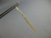LONG .58CT DIAMOND 18KT YELLOW GOLD ROUND JOURNEY FUN LEVERBACK HANGING EARRINGS