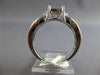 .50CT DIAMOND 14KT WHITE GOLD ROUND & PRINCESS SQUARE INVISIBLE ENGAGEMENT RING