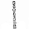 .33CT DIAMOND 18K WHITE GOLD ROUND & MARQUISE FILIGREE ETERNITY ANNIVERSARY RING