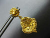 ANTIQUE LARGE 22K YELLOW GOLD HANDCRAFTED MIDDLE EASTERN HANGING EARRINGS #27494