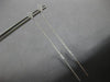 ESTATE LARGE .14CT DIAMOND 18KT WHITE GOLD 3D GEOMETRICAL FUN HANGING EARRINGS