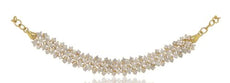 3CT DIAMOND 14KT YELLOW GOLD 3D CLASSIC ROUND MULTI ROW HAPPY FACE FUN NECKLACE