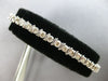 ESTATE 2.0CT DIAMOND 14KT WHITE GOLD 3D CLASSIC ROUND S TENNIS BRACELET