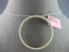 ESTATE LARGE 1.04CT DIAMOND 14KT YELLOW GOLD 3D CIRCLE OF LIFE FLOATING PENDANT