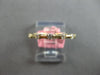 .24CT DIAMOND 14KT YELLOW GOLD 3D 6 STONE BAMBOO SEMI ETERNITY ANNIVERSARY RING