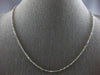 LONG 16.3CT CHOCOLATE FANCY DIAMOND 14KT WHITE GOLD 3D ETERNITY LOVE NECKLACE