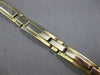 ESTATE WIDE & LONG 14KT YELLOW GOLD 3D HANDCRAFTED FIGARO DESIGN MENS BRACELET