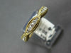 .45CT DIAMOND 14KT YELLOW GOLD 5 STONE MARQUISE SHAPE FILIGREE ANNIVERSARY RING