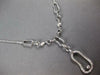 .36CT DIAMOND 18KT WHITE GOLD 3D OVAL LARIAT BY THE YARD SOLITAIRE FUN NECKLACE