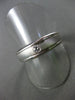 ESTATE .10CT DIAMOND 14K WHITE GOLD SOLITAIRE MENS WEDDING ENGAGEMENT RING #1283