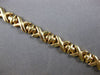 ESTATE LONG 14KT YELLOW GOLD 3D CLASSIC XO LOVE BRACELET