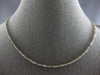 LONG 16.3CT CHOCOLATE FANCY DIAMOND 14KT WHITE GOLD 3D ETERNITY LOVE NECKLACE