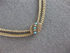 ANTIQUE ART DECO EXTRA LONG AAA PEARL & TURQUOISE 14K YELLOW GOLD NECKLACE 27752