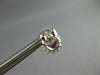 2.65CT DIAMOND & AAA RUBY 14KT WHITE GOLD 3D OVAL & ROUND FLOWER EARRINGS #27736