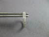 ESTATE .30CT DIAMOND 14KT WHITE GOLD 3D ROUND 3 ROW PAVE HUGGIE HANGING EARRINGS