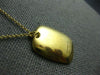 ESTATE 18KT YELLOW GOLD TIFFANY & CO RECTANGULAR CHARLES PERRY BAR LOVE NECKLACE