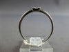 ESTATE .21CT DIAMOND 14KT WHITE GOLD 3D CLASSIC ROUND & BAGUETTE BAR FUN RING