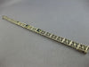 ANTIQUE ART DECO 1.8CT AAA SAPPHIRE 14KT WHITE GOLD 3D FILIGREE BRACELET #27754