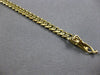 ESTATE LONG 14KT YELLOW GOLD 3D CLASSIC SOLID CUBAN MULTI BAR UNISEX BRACELET