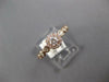 .53CT DIAMOND 14KT ROSE GOLD SOLITAIRE HALO FLOWER FRIENDSHIP PROMISE LOVE RING