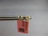 ESTATE .33CT DIAMOND 14KT YELLOW GOLD 3D ROUND CLASSIC FOUR PRONG STUD EARRINGS