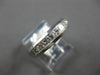 .87CT DIAMOND 14KT WHITE GOLD PRINCESS CLASSIC CHANNEL WEDDING ANNIVERSARY RING
