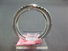 ESTATE WIDE .48CT DIAMOND 14KT WHITE GOLD 3D LOVE KNOT FUN RING