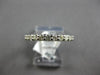 .62CT DIAMOND 14KT WHITE GOLD SHARED PRONG COMFORT FIT WEDDING ANNIVERSARY RING