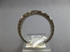 .32CT DIAMOND 14KT WHITE GOLD ROUND & BAGUETTE FILIGREE WEDDING ANNIVERSARY RING