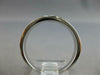 ESTATE .10CT DIAMOND 14KT 2 TONE GOLD 3D 3 STONE DIAGONAL SOLID MENS RING #27640