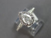 .86CT DIAMOND 14KT WHITE GOLD 3D CLASSIC PEAR SHAPE & ROUND HALO ENGAGEMENT RING