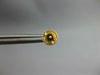 .50CT DIAMOND 14KT YELLOW GOLD SOLITAIRE 3 PRONG SCREWBACK STUD EARRINGS #27603