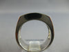 LARGE .70CT DIAMOND 14KT WHITE GOLD PRINCESS CHANNEL INVISIBLE MENS RING #27684