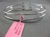 WIDE 1.0CT DIAMOND 18KT WHITE GOLD 3D ROUND & BAGUETTE INVISIBLE BANGLE BRACELET