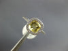 1.65CT DIAMOND & AAA YELLOW TOPAZ 14K WHITE GOLD 3D CUSHION HALO ENGAGEMENT RING