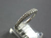 .57CT DIAMOND 14KT WHITE GOLD 3D CLASSIC 2.5MM SEMI ETERNITY ANNIVERSARY RING
