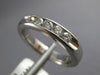 .50CT DIAMOND 14KT WHITE GOLD 3D ROUND 5 STONE CHANNEL WEDDING ANNIVERSARY RING