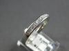 .40CT DIAMOND 14KT WHITE GOLD CLASSIC PRINCESS CHANNEL WEDDING ANNIVERSARY RING