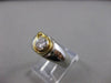 ANTIQUE ART DECO EURO MINE DIAMOND 14KT WHITE GOLD COCKTAIL FILIGREE RING #21489