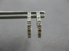 .35CT DIAMOND 18K 2 TONE GOLD CLASSIC FILIGREE REVERSIBLE HUGGIE EARRINGS #28015