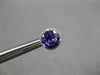 2.21CT DIAMOND & AAA AMETHYST 14K WHITE GOLD 3D ROUND CLASSIC HALO STUD EARRINGS