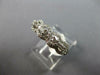 .85CT DIAMOND 14KT WHITE GOLD 3D 3 ROW LOVE KNOT SEMI ETERNITY ANNIVERSARY RING