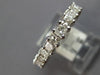2.13CT DIAMOND 14KT WHITE GOLD PRINCESS SHARED PRONG ETERNITY ANNIVERSARY RING