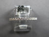 .22CT DIAMOND 18KT WHITE GOLD ROUND 1.5MM SEMI ETERNITY WEDDING ANNIVERSARY RING