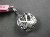 .90CT WHITE & PINK DIAMOND 18KT WHITE & ROSE GOLD 3D HEXAGON MULTI HEART PENDANT
