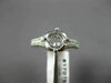 .45CT DIAMOND 14KT WHITE GOLD 3D 4 PRONG ROUND SEMI MOUNT ENGAGEMENT RING #17075