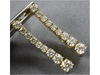 ESTATE 1.12CT DIAMOND 14K YELLOW GOLD CLASSIC ROUND JOURNEY FUN HANGING EARRINGS