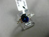 2.27CT ROUND & EMERALD DIAMOND & SAPPHIRE 18KT WHITE GOLD OVAL ENGAGEMENT RING