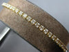 1.0CT DIAMOND 14KT YELLOW GOLD 3D SEMI ETERNITY ADJUSTABLE LOVE TENNIS BRACELET