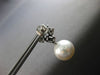 LARGE 1.52CT DIAMOND & AAA SOUTH SEA PEARL 18KT WHITE GOLD FUN HANGING EARRINGS